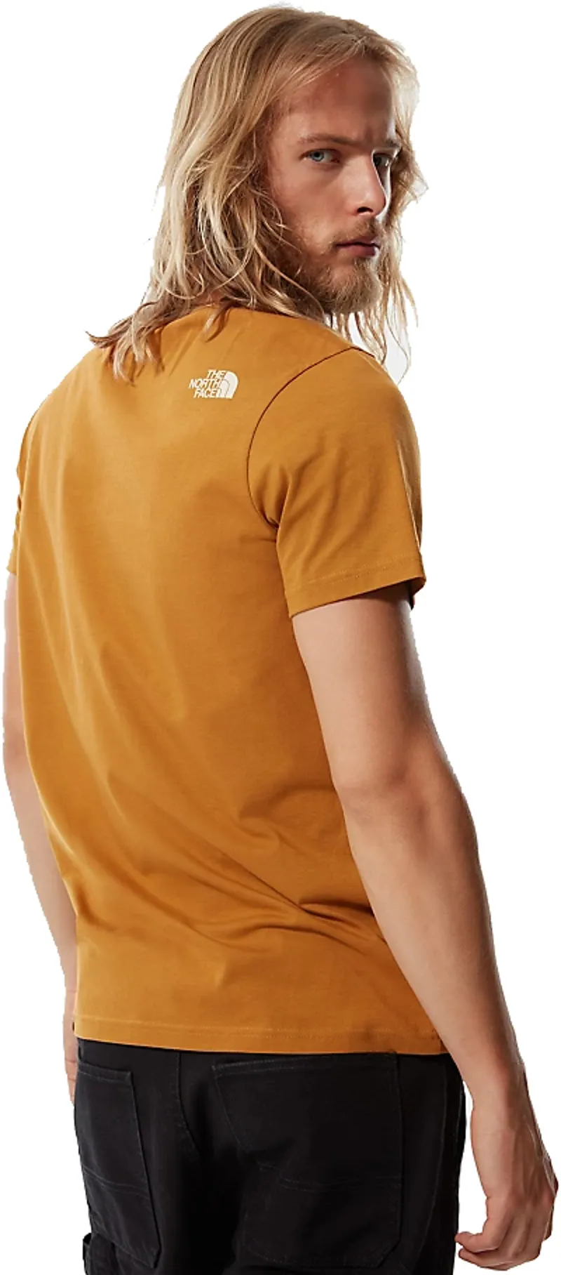 The North Face Mens SS Simple Dome Tee - Timber Tan-3